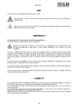 Preview for 63 page of DAB MCE-11/P Instruction For Installation And Maintenance