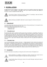 Preview for 66 page of DAB MCE-11/P Instruction For Installation And Maintenance