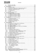 Предварительный просмотр 114 страницы DAB MCE-11/P Instruction For Installation And Maintenance