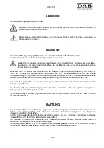 Предварительный просмотр 171 страницы DAB MCE-11/P Instruction For Installation And Maintenance