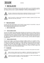 Предварительный просмотр 228 страницы DAB MCE-11/P Instruction For Installation And Maintenance