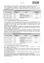 Preview for 321 page of DAB MCE-11/P Instruction For Installation And Maintenance