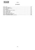 Preview for 440 page of DAB MCE-11/P Instruction For Installation And Maintenance