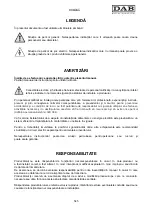 Preview for 549 page of DAB MCE-11/P Instruction For Installation And Maintenance