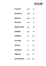 Preview for 5 page of DAB MCE-150/C Instruction For Installation And Maintenance