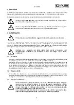 Preview for 7 page of DAB MCE-150/C Instruction For Installation And Maintenance