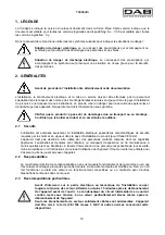 Preview for 25 page of DAB MCE-150/C Instruction For Installation And Maintenance