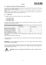 Preview for 47 page of DAB MCE-150/C Instruction For Installation And Maintenance