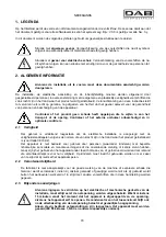 Preview for 77 page of DAB MCE-150/C Instruction For Installation And Maintenance