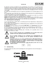 Preview for 80 page of DAB MCE-150/C Instruction For Installation And Maintenance