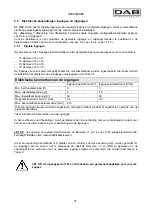 Preview for 82 page of DAB MCE-150/C Instruction For Installation And Maintenance