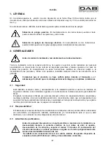 Preview for 94 page of DAB MCE-150/C Instruction For Installation And Maintenance