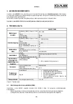 Preview for 112 page of DAB MCE-150/C Instruction For Installation And Maintenance