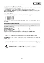 Preview for 116 page of DAB MCE-150/C Instruction For Installation And Maintenance