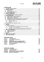 Preview for 127 page of DAB MCE-150/C Instruction For Installation And Maintenance