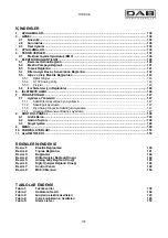 Preview for 144 page of DAB MCE-150/C Instruction For Installation And Maintenance