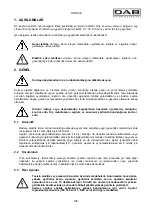 Preview for 145 page of DAB MCE-150/C Instruction For Installation And Maintenance