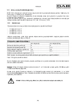 Preview for 150 page of DAB MCE-150/C Instruction For Installation And Maintenance