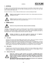 Preview for 179 page of DAB MCE-150/C Instruction For Installation And Maintenance