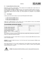 Preview for 184 page of DAB MCE-150/C Instruction For Installation And Maintenance