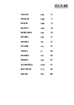 Preview for 2 page of DAB MCE-22/C Instruction For Installation And Maintenance