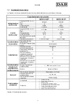 Preview for 11 page of DAB MCE-30/P Instruction For Installation And Maintenance