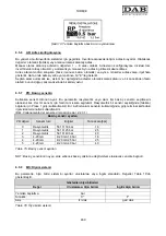 Предварительный просмотр 473 страницы DAB MCE-30/P Instruction For Installation And Maintenance