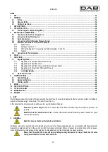 Preview for 35 page of DAB MCE-55/C Instruction For Installation And Maintenance