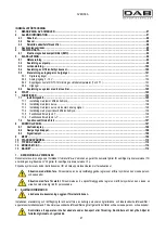 Preview for 99 page of DAB MCE-55/C Instruction For Installation And Maintenance