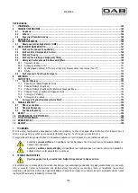 Preview for 147 page of DAB MCE-55/C Instruction For Installation And Maintenance