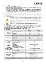 Preview for 164 page of DAB MCE-55/C Instruction For Installation And Maintenance