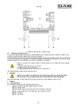 Preview for 219 page of DAB MCE-55/C Instruction For Installation And Maintenance