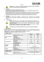 Preview for 228 page of DAB MCE-55/C Instruction For Installation And Maintenance