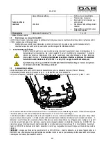 Preview for 229 page of DAB MCE-55/C Instruction For Installation And Maintenance