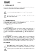 Preview for 12 page of DAB MCE-55/P Instruction For Installation And Maintenance