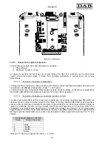 Preview for 125 page of DAB MCE-55/P Instruction For Installation And Maintenance