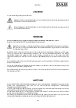 Preview for 171 page of DAB MCE-55/P Instruction For Installation And Maintenance