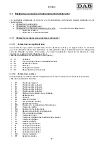 Preview for 245 page of DAB MCE-55/P Instruction For Installation And Maintenance