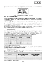 Preview for 311 page of DAB MCE-55/P Instruction For Installation And Maintenance