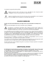 Preview for 333 page of DAB MCE-55/P Instruction For Installation And Maintenance