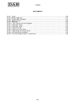 Preview for 440 page of DAB MCE-55/P Instruction For Installation And Maintenance