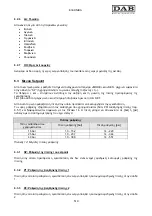 Preview for 523 page of DAB MCE-55/P Instruction For Installation And Maintenance