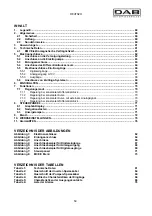 Preview for 60 page of DAB MCE/C Series Instruction For Installation And Maintenance