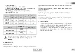 Preview for 105 page of DAB NOVA UP 300 MAE Instruction For Installation And Maintenance