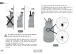 Предварительный просмотр 22 страницы DAB NOVA UP MAE Series Instruction For Installation And Maintenance