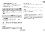 Preview for 33 page of DAB NOVA UP MAE Series Instruction For Installation And Maintenance