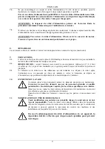 Preview for 14 page of DAB NOVAIR 200 Instruction For Installation And Maintenance