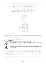 Preview for 17 page of DAB NOVAIR 200 Instruction For Installation And Maintenance