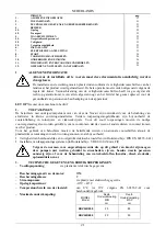 Preview for 26 page of DAB NOVAIR 200 Instruction For Installation And Maintenance