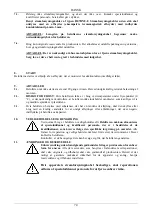 Preview for 79 page of DAB NOVAIR 200 Instruction For Installation And Maintenance